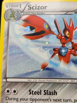 Scizor 94/149 Boundaries Crossed Cosmos Holo Rare Pokemon Card Tcg Card Trade - Image 3