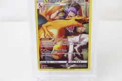 2022 Pokemon Lost Origin TG03 / TG30 Charizard Full Art Holo PSA 9 Graded Card - Image 3