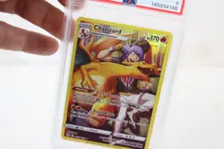 2022 Pokemon Lost Origin TG03 / TG30 Charizard Full Art Holo PSA 9 Graded Card - Image 4