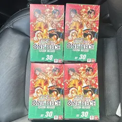 LOT OF 4 DECKS Bandai One Piece Card Game Starter Deck EX Luffy & Ace ST-30 - Image 1