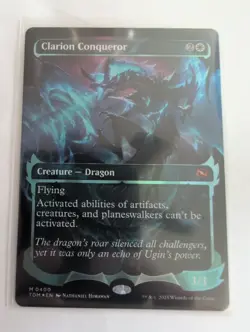 Clarion Conqueror (Showcase) [TDM - 400] Foil Tarkir: Dragonstorm - Image 1