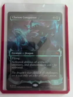 Clarion Conqueror (Showcase) [TDM - 400] Foil Tarkir: Dragonstorm - Image 3