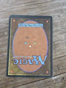 Dancing Scimitar Revised Edition 3ED Magic MTG Lp - Image 2