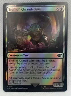 Troll of Khazad dum 111 Universes Beyond: The Lord of the Rings: Tales of Mid... - Image 1