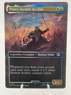 Prince Imrahil the Fair (Borderless) Foil - NM Lord of the Rings: MTG - Image 2