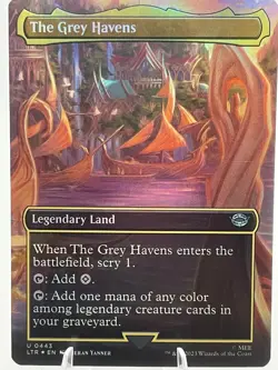 The Grey Havens (Borderless) Foil - NM Lord of the Rings: MTG - Image 2