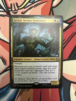 MTG Jackal, Genius Geneticist (131/308) Marvel's Spider-Man NM - Image 1