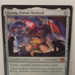 MTG - Krang, Utrom Warlord - TMT 175 - Teenage Mutant Ninja Turtles - M - Image 2