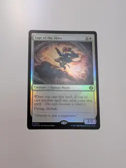 MTG - Sage of the Skies (Foil) - Tarkir Dragonstorm NM/M Condition - Image 1