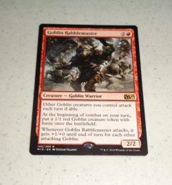 ~1x Goblin Rabblemaster x1 ~NM~ Core 2015 M15 Magic the Gathering MTG~ - Image 1