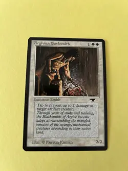 MTG Antiquities Argivian Blacksmith Mint - Image 1