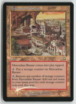Mercadian Bazaar MP Foil 321 Mercadian Masques Magic: The Gathering - Image 1