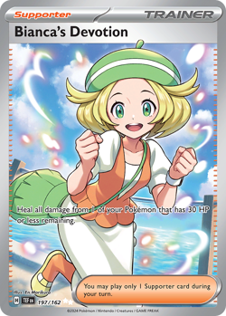 Bianca's Devotion 197/162 Temporal Forces Ultra Rare NM - Image 3