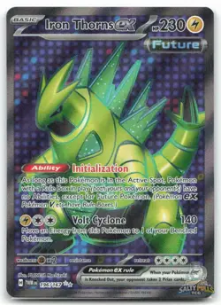 Iron Thorns ex 196/167 Twilight Masquerade Ultra Rare NM - Image 2
