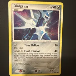Pokemon TCG Dialga LV.68 DP26 Black Star Promo Holo Card MP - Image 1