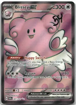 Blissey ex 201/167 Twilight Masquerade Ultra Rare NM - Image 1