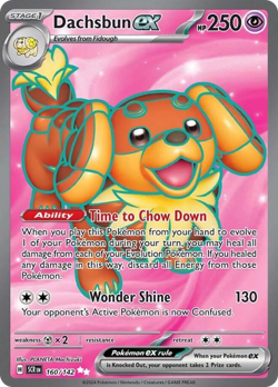 Dachsbun ex 160/142 Stellar Crown Ultra Rare NM - Image 3