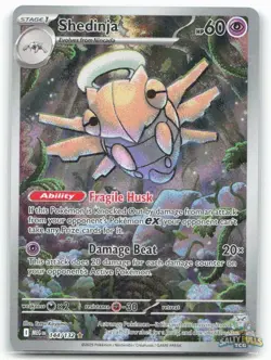 Shedinja 144/132 Mega Evolution Illustration Rare NM - Image 2