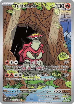 Turtonator 146/142 Stellar Crown Illustration Rare NM - Image 3