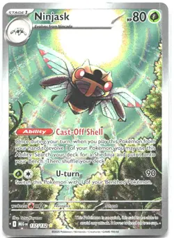 Ninjask 137/132 Mega Evolution Illustration Rare NM - Image 2