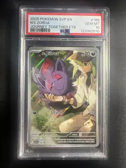 Pokemon TCG N's Zorua 189 PROMO CARD - PSA 10 GEM MINT - Image 1