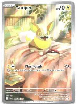 Yamper 099/094 Phantasmal Flames Illustration Rare NM - Image 2