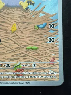 Pokemon SV: Black Bolt Rufflet 154/086 Illustration Rare Holo (NM) - Image 5
