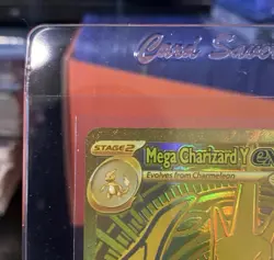 Mega Charizard Y ex ASC EN 294/217 GOLD Hyper Rare Pokemon Ascended Heroes Nm - Image 5