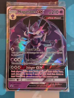 POKEMON SUN MOON PROMO NAGANADEL GX SEALED PROMO SM125 - Image 1