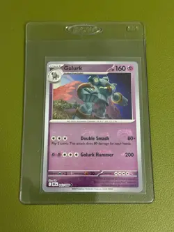 Golurk Master Ball Reverse Holo 043/086 Black Bolt Pokemon English - Image 1