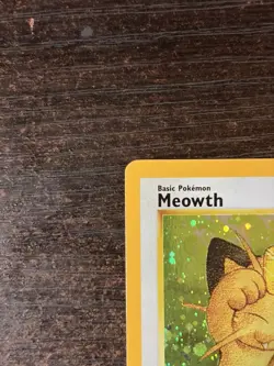 Pokemon TCG Meowth 10/53 Wotc PROMO Holo 1999 - Image 3
