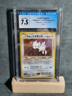 Pokemon TCG Light Togetic Holo #176 Neo Destiny Japanese Graded CGC 7.5 - Image 1