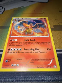 Pokemon TCG Charizard Boundaries Crossed 20/149 Holo Holo Rare - LP - Image 2