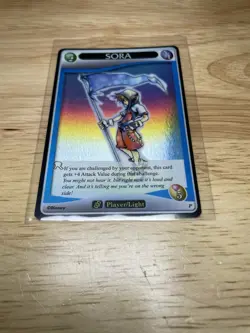 Kingdom Hearts TCG FOIL Sora Promo Trading Card Game English Level 2 RARE P! - Image 5