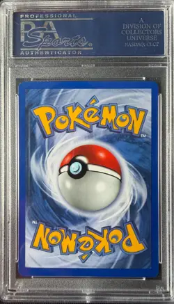1999 POKEMON BASE SET 1ST EDITION THICK STAMP #6 GYARADOS-HOLO PSA 9 - Image 2