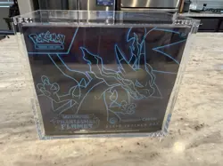 Pokemon TCG Mega Evolution Phantasmal Flames Pokemon Center ETB Sealed w/acrylic - Image 1
