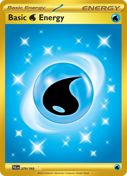Basic Water Energy 279/193 Paldea Evolved Hyper Rare NM - Image 3