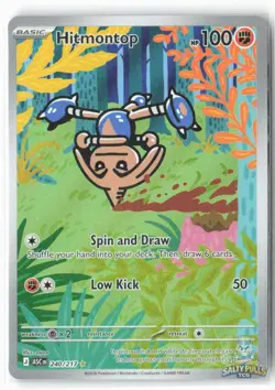 Hitmontop 240/217 Ascended Heroes Illustration Rare NM - Image 2