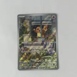 Pokemon TCG Charmander 044 Scarlet & Violet Obsidian Flames Promo Card Holo - Image 1