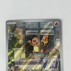Pokemon TCG Charmander 044 Scarlet & Violet Obsidian Flames Promo Card Holo - Image 2