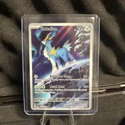 Pokemon Cobalion Illustration Rare Holo Sv: Black Bolt Basic 144/086 120 HP - Image 1