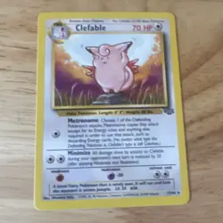 The Pokemon Company Pokemon TCG Clefable 17/64 Jungle Rare Regular English 70 HP - Image 1
