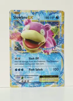 Slowbro EX 26/108 XY Evolutions Ultra Rare Holo Pokemon 2016 NM - Image 1