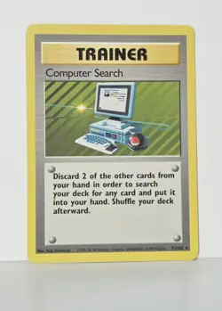 Computer Search 71/102 Base Set Rare Unlimited WotC Pokemon 1999 NM - Image 1