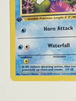 Seaking 1st Edition 46/64 Jungle Set Uncommon WoTC Pokemon LP - Image 5