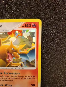 Pokemon TCG Charizard #1 1/99 Platinum Arceus Cracked Ice Holo Rare HOLO BLEED - Image 4