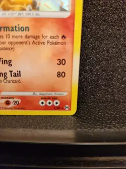 Pokemon TCG Charizard #1 1/99 Platinum Arceus Cracked Ice Holo Rare HOLO BLEED - Image 5