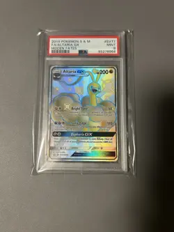 2019 Pokemon SM Hidden Fates Altaria GX #SV77/SV94 PSA 9 - Image 1