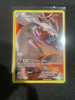 Reshiram RED FULL ART XY74 Promo LP 120hp Eng Pokemon TCG - Image 2