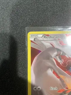 Reshiram RED FULL ART XY74 Promo LP 120hp Eng Pokemon TCG - Image 3